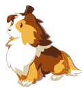 绅士小花犬