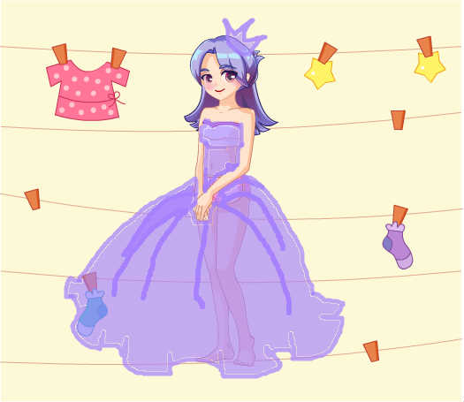 紫色公主