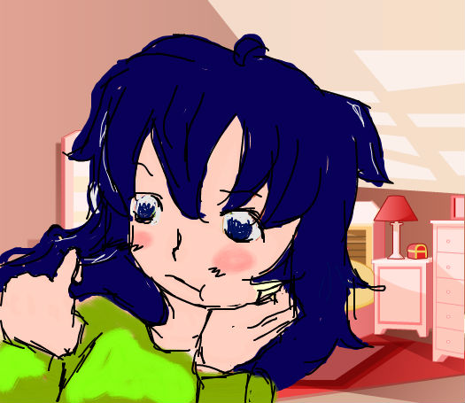 <em>早上起来</em>,<em>头发</em>很难处理_百田涂鸦板_百田网