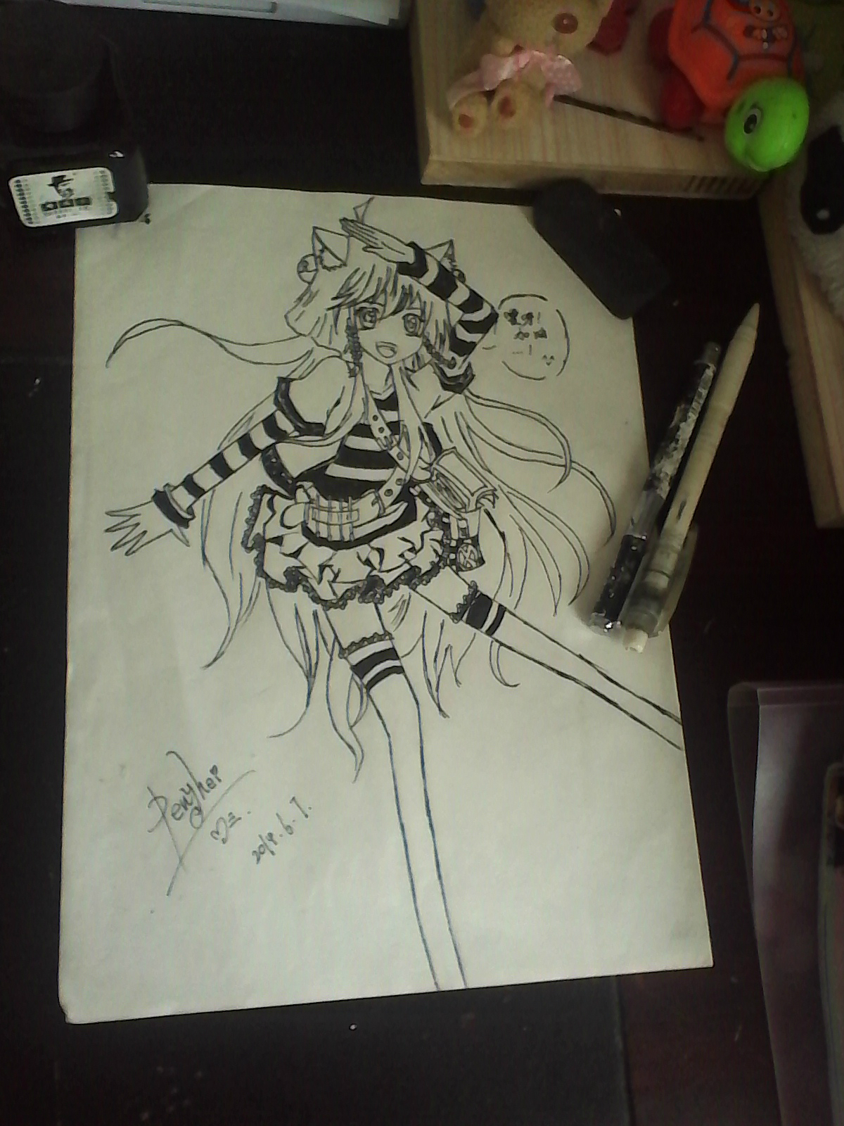 <em>超元气少女</em>_百田涂鸦板_百田网