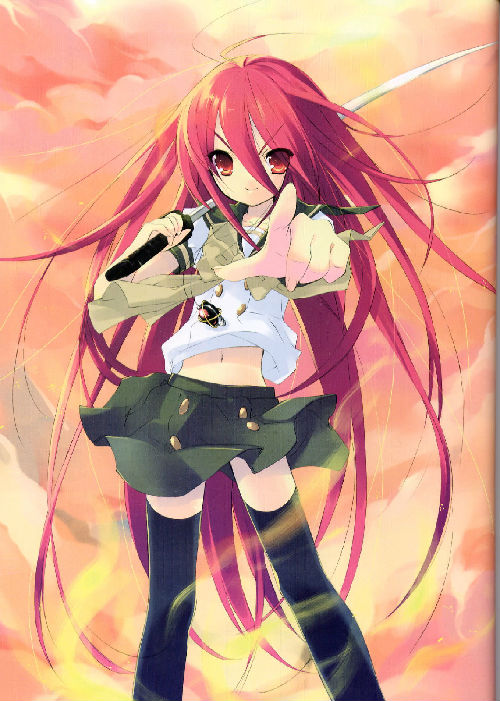 红头发的动漫少女_奥雅之光圈_百田网