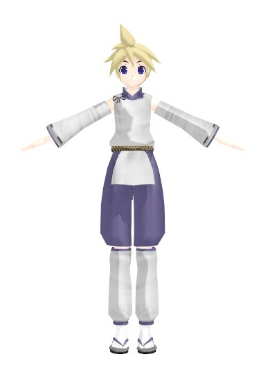 vocaloid:MMD的model素材_动漫圈_百田网