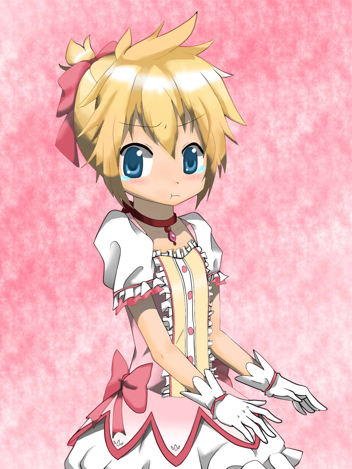 镜音双字迷们,可、发发你们大爱的镜音图片吧