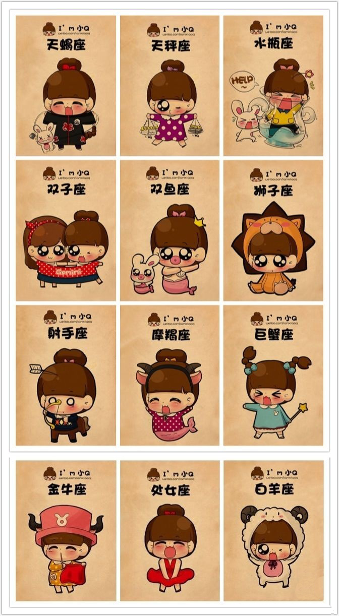 怎么急速相识十二星座性格
