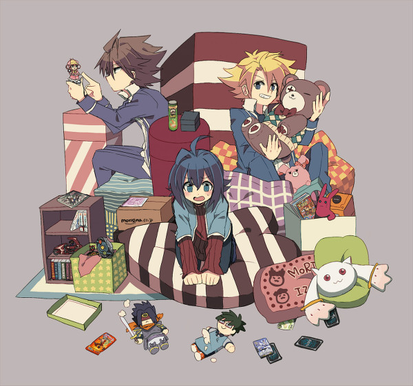 卡片战斗先导者的连，棹和爱知图~(你懂是啥图的=。=)_百田圈圈_百田网