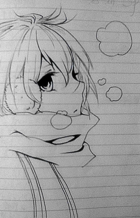 知音漫客浪漫传说漫画高中版草图大放送哟~~