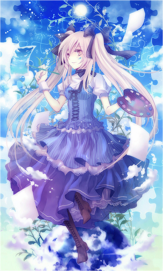 二次元的萌妹子驾到~~美图