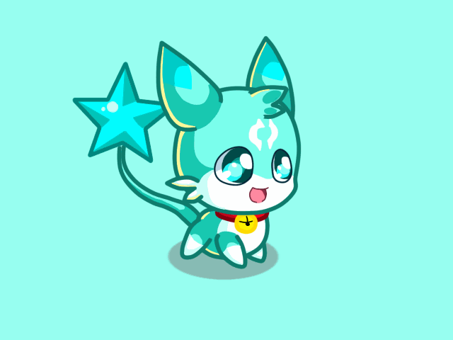【可尔】自创亚比爬行小诺; 奥拉星动图