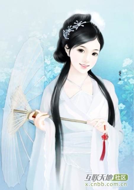古代女子丹青图片_美图圈图片