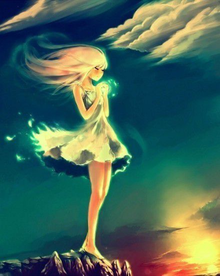 动漫<em>美少女</em>图片,<em>头发</em>什么颜色的都可以,最好是