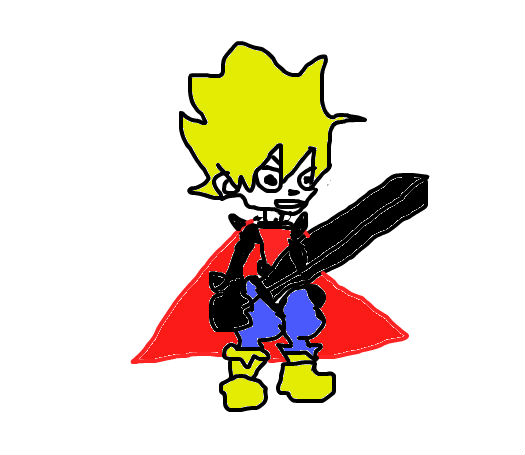 战士_百田涂鸦板_百田网