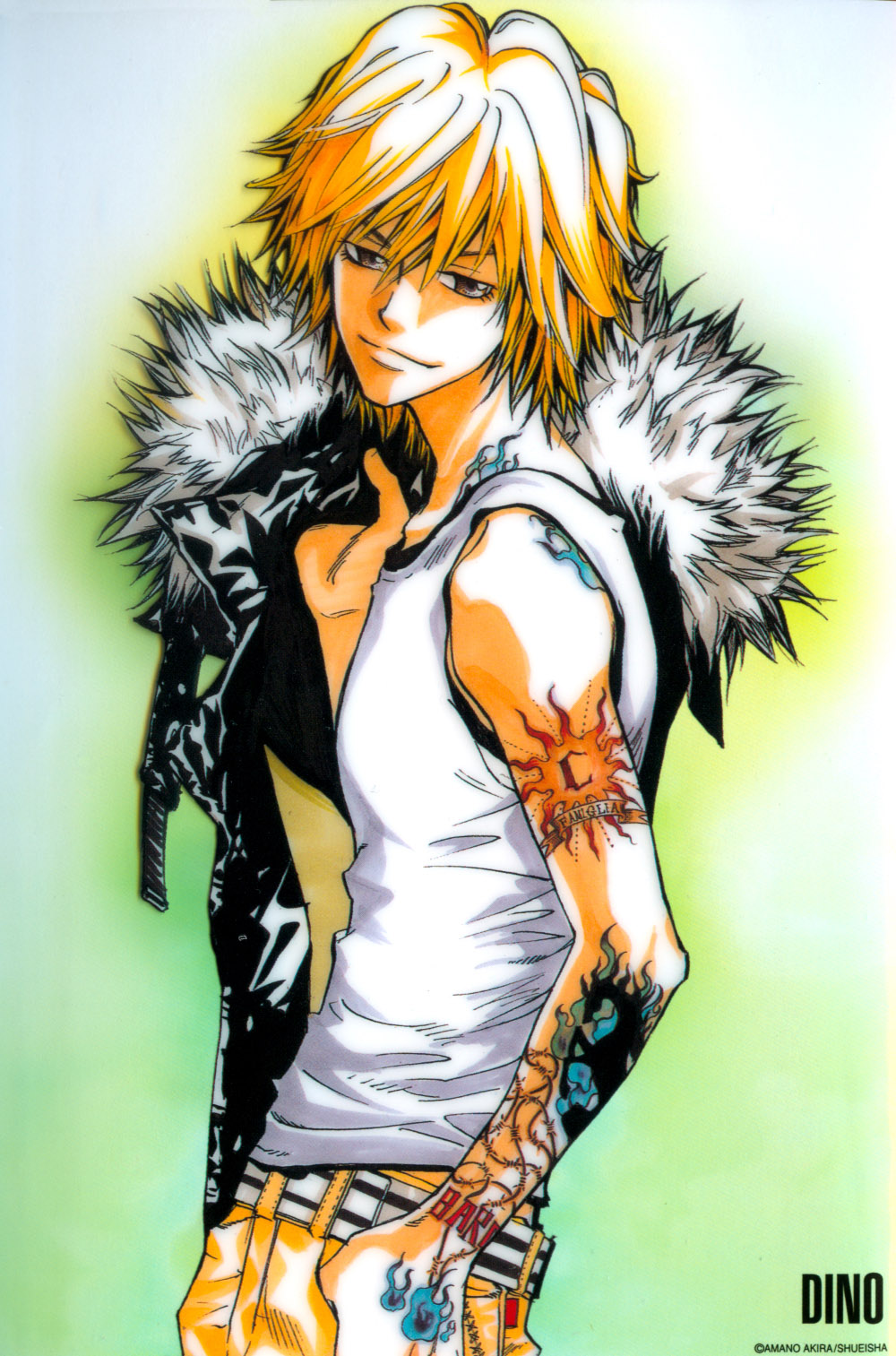 盘点动漫里有带有纹身的人物们