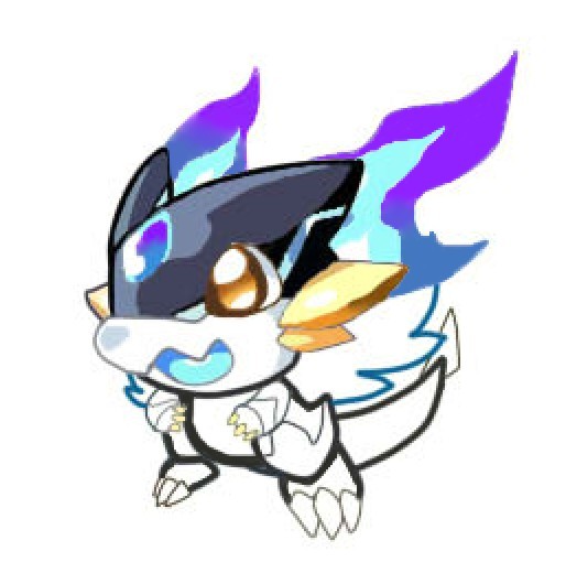 【鼠绘】小黑龙,上色