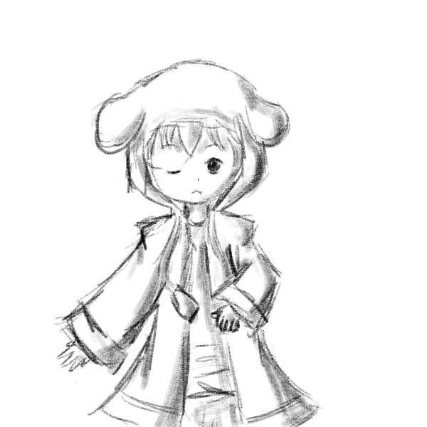 【狐喵】原创精灵小可.来看